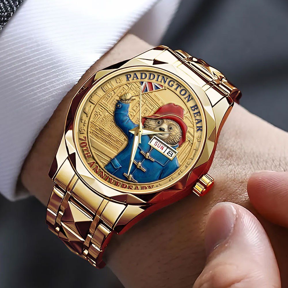 Paddington Bear 70th Anniversary 2028 Alloy Luxury Quartz Watch – TMTHU4016