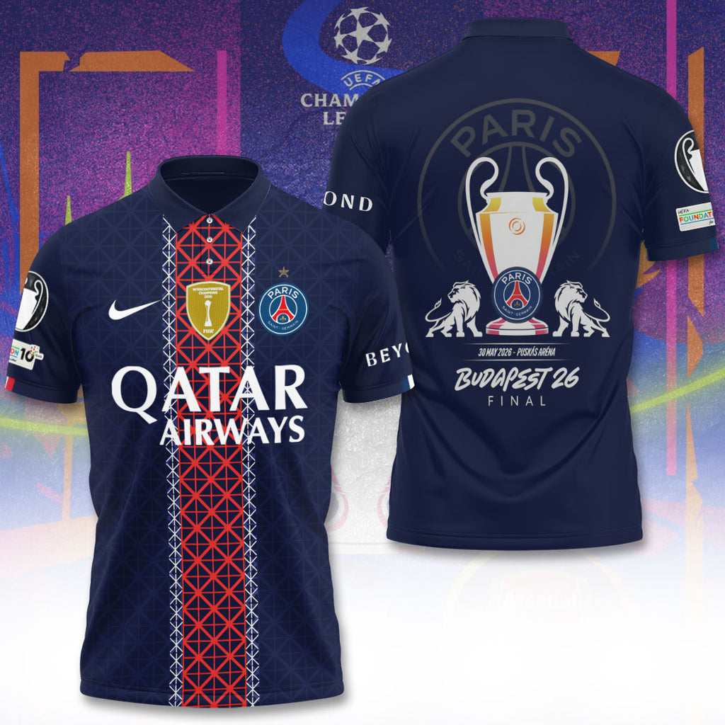 Paris Saint-Germain Champions League Final 2026 3D Apparel – TANTN22725