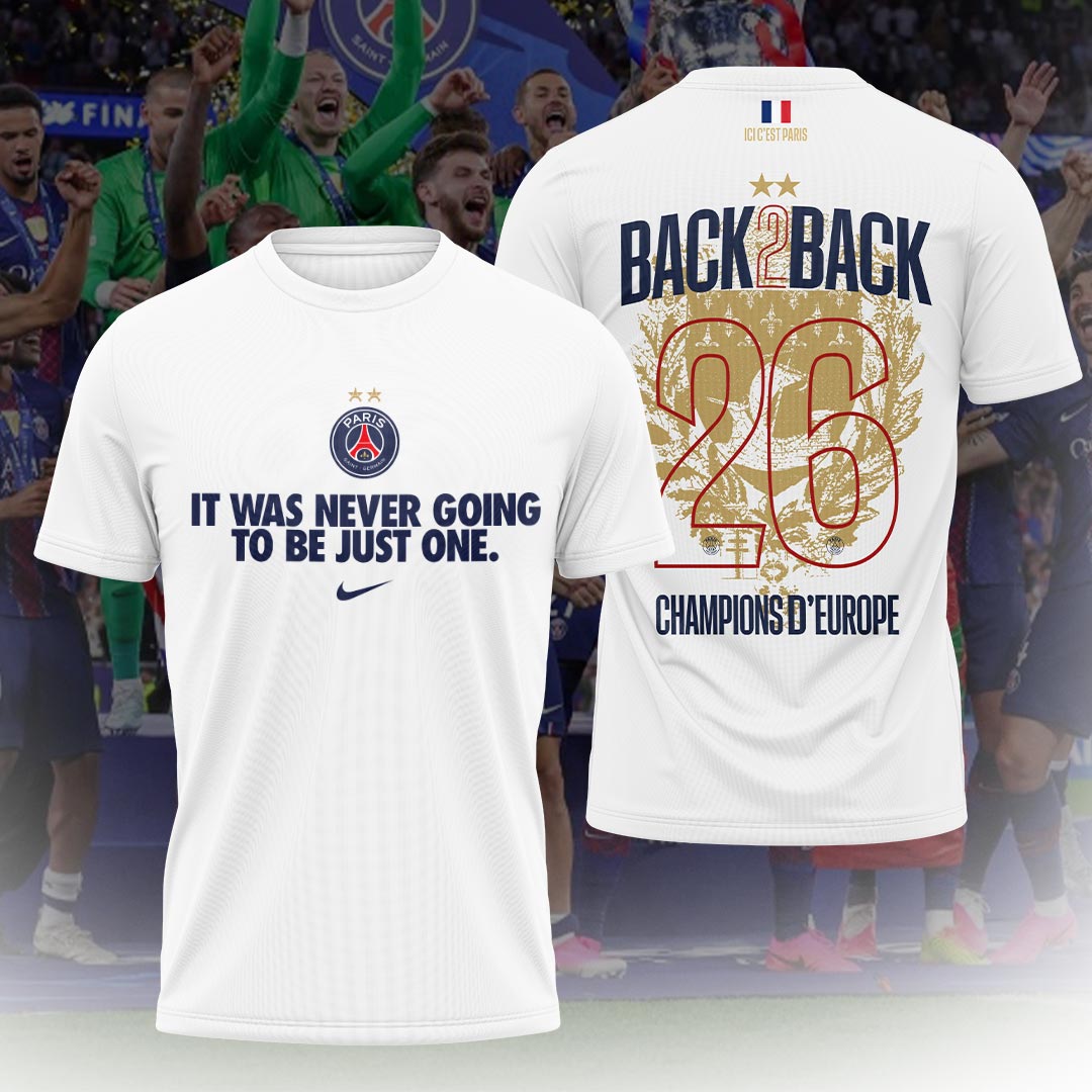 Paris Saint-Germain 25/26 Champions League Champions 3D Apparel – HOATT18325
