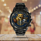 Penn State Nittany Lions Football 170th Anniversary 2025 Black Stainless Steel Watch – TANTN16147