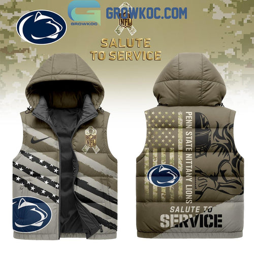 Penn State Nittany Lions Salute To Service Sleeveless Puffer Jacket