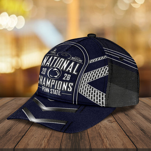Penn State Nittany Lions Wrestling 2026 National Champions Classic Cap – MAITM15247