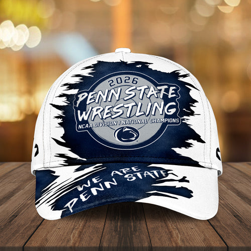 Penn State Nittany Lions Wrestling 2026 National Champions Classic Cap – MAITM15219