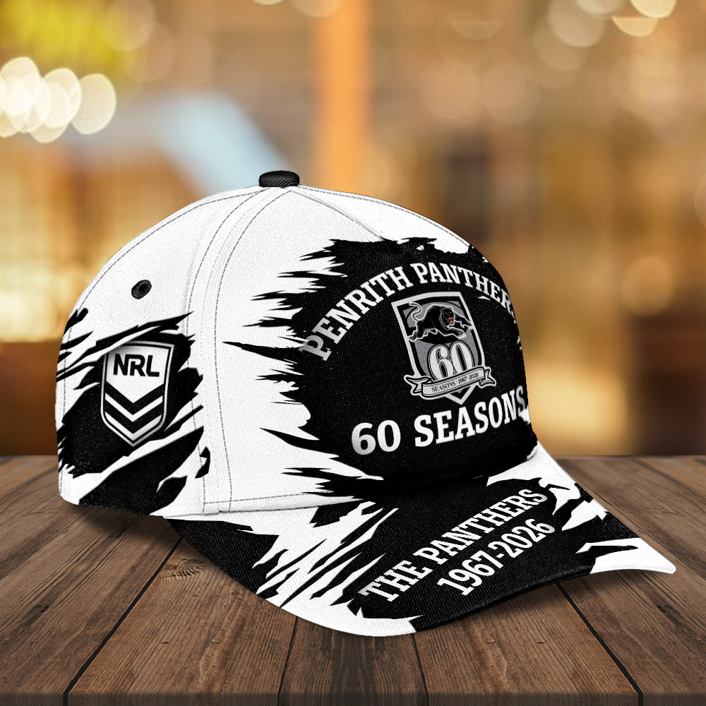 Penrith Panthers 60 Seasons Classic Cap – MAITM15075