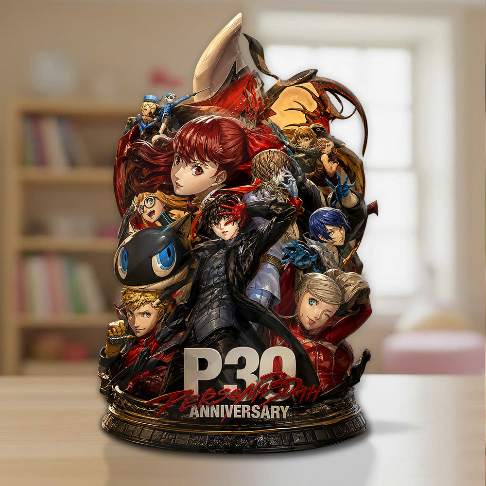 Persona 30th Anniversary Custom Shape Acrylic Plaque – GNE7784