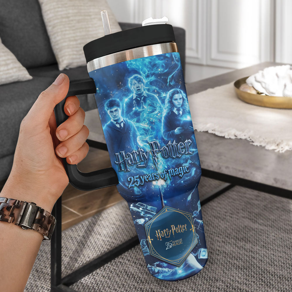 Personalized Harry Potter 25th Anniversary 40oz Tumbler – TMTHU8541