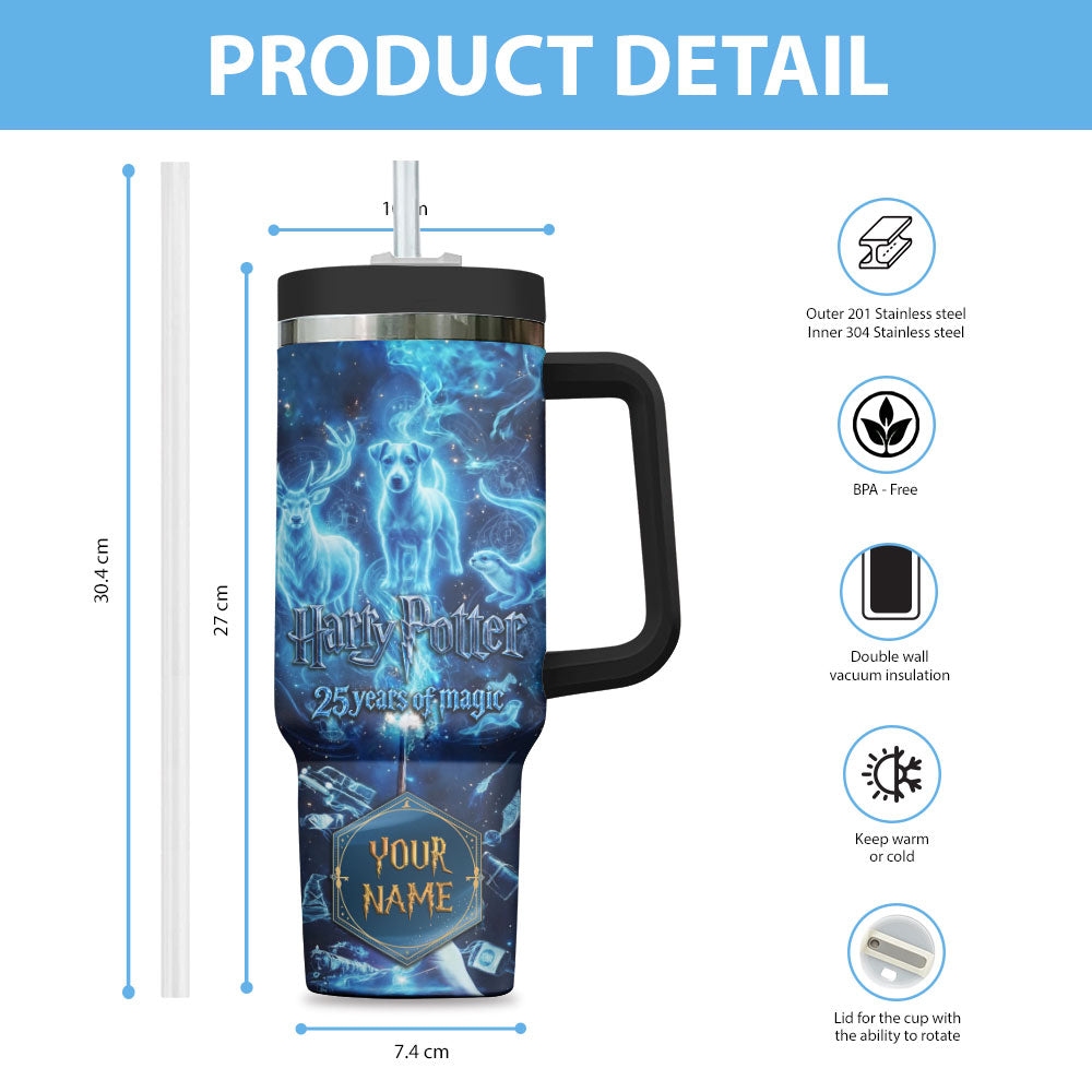 Personalized Harry Potter 25th Anniversary 40oz Tumbler – TMTHU8541