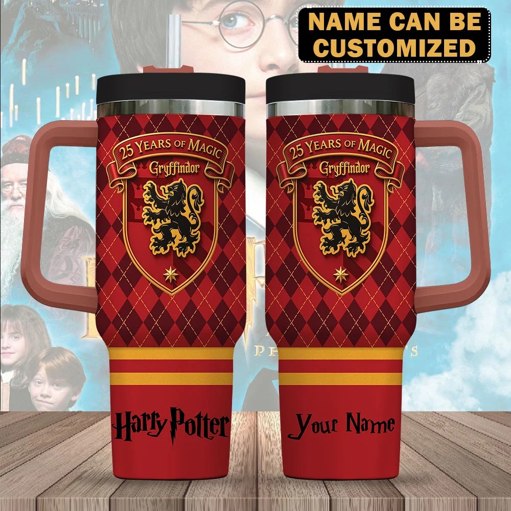 Personalized Harry Potter 25th Anniversary 40oz Tumbler – TMTHU9449