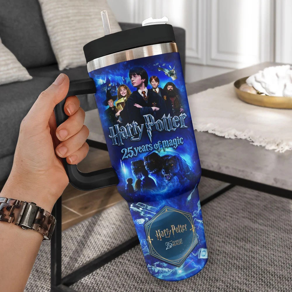 Personalized Harry Potter 25th Anniversary x Hermione Granger 40oz Tumbler – TMTHU8695