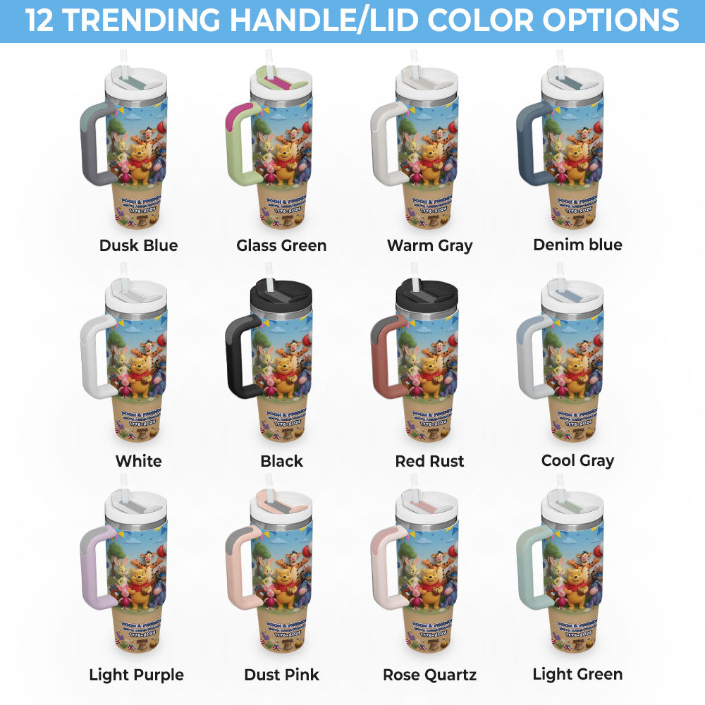 Personalized Winnie-the-Pooh 100th Anniversary 40oz Tumbler – TMTHU7399