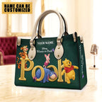 Personalized Winnie-the-Pooh Leather HandBag – TMTHU10103