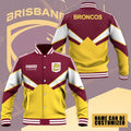 Personalized Brisbane Broncos Varsity Jacket – TMTHU8023