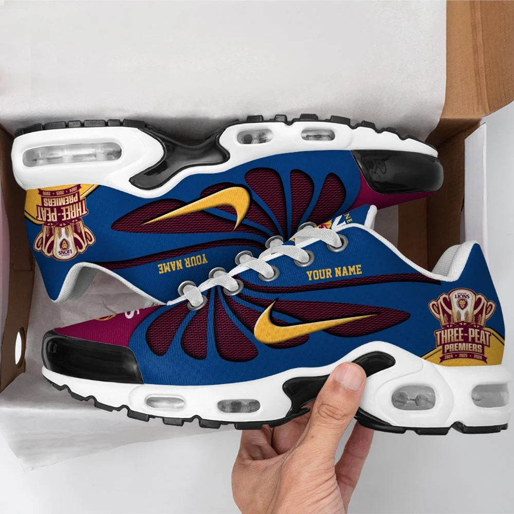 Personalized Brisbane Lions 2026 AFL Premiers Air Max Shoes – HOATT21411