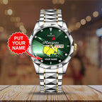 Personalized Masters Tournament x Rolex Alloy Luxury Quartz Watch – MAITM15210