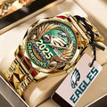 Philadelphia Eagles Alloy Luxury Quartz Watch – TANTN 14829