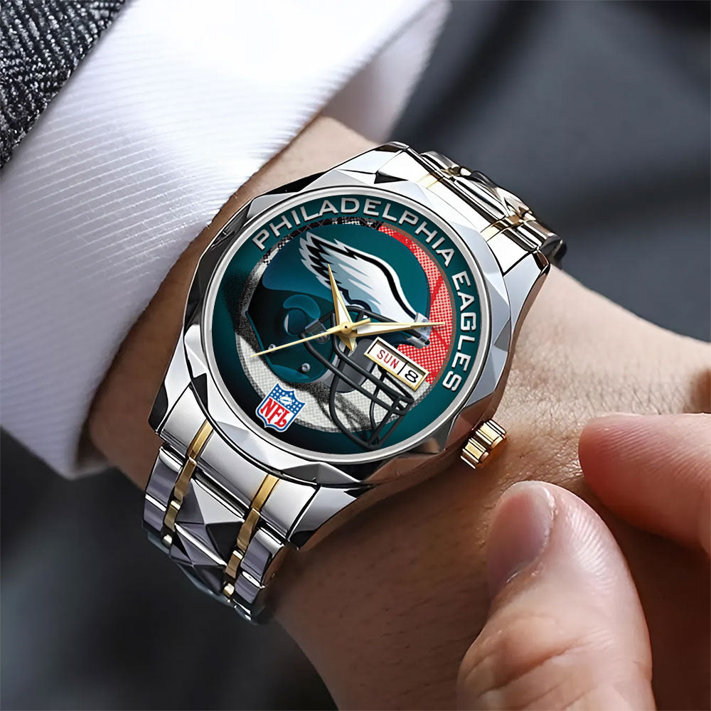 Philadelphia Eagles Alloy Luxury Quartz Watch – TANTN16338