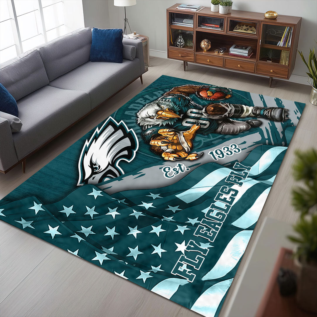 Philadelphia Eagles Rectangular Rug – HOATT13175