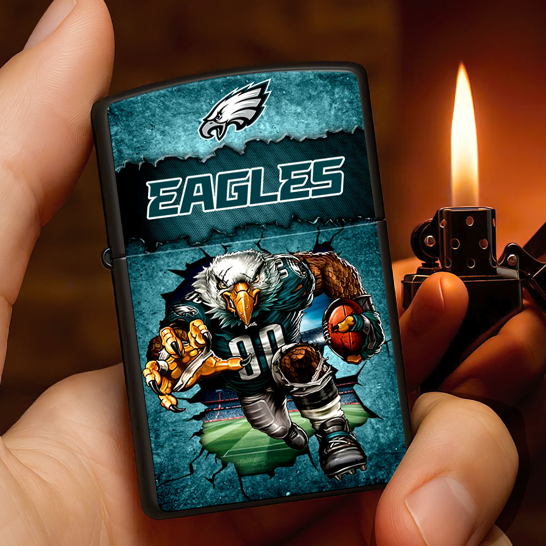 Philadelphia Eagles Zippo Lighter Case (No Insert) – HOATT13335