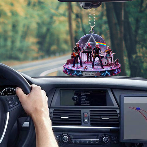 Pink Floyd Custom shape 2-sided Acrylic Car Ornament – HOATT12555