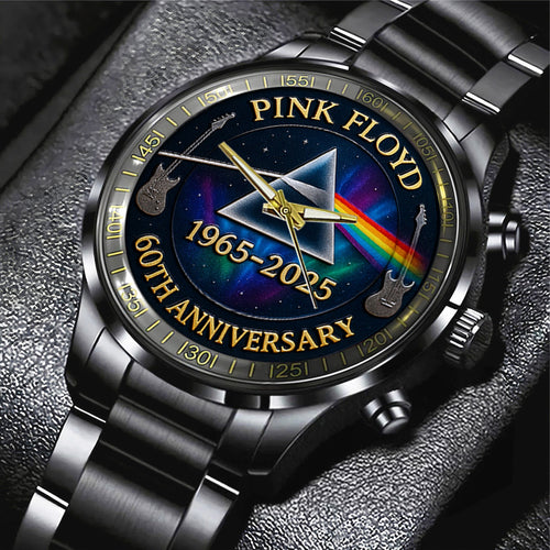 Pink Floyd Black Stainless Steel Watch – MAITM12563