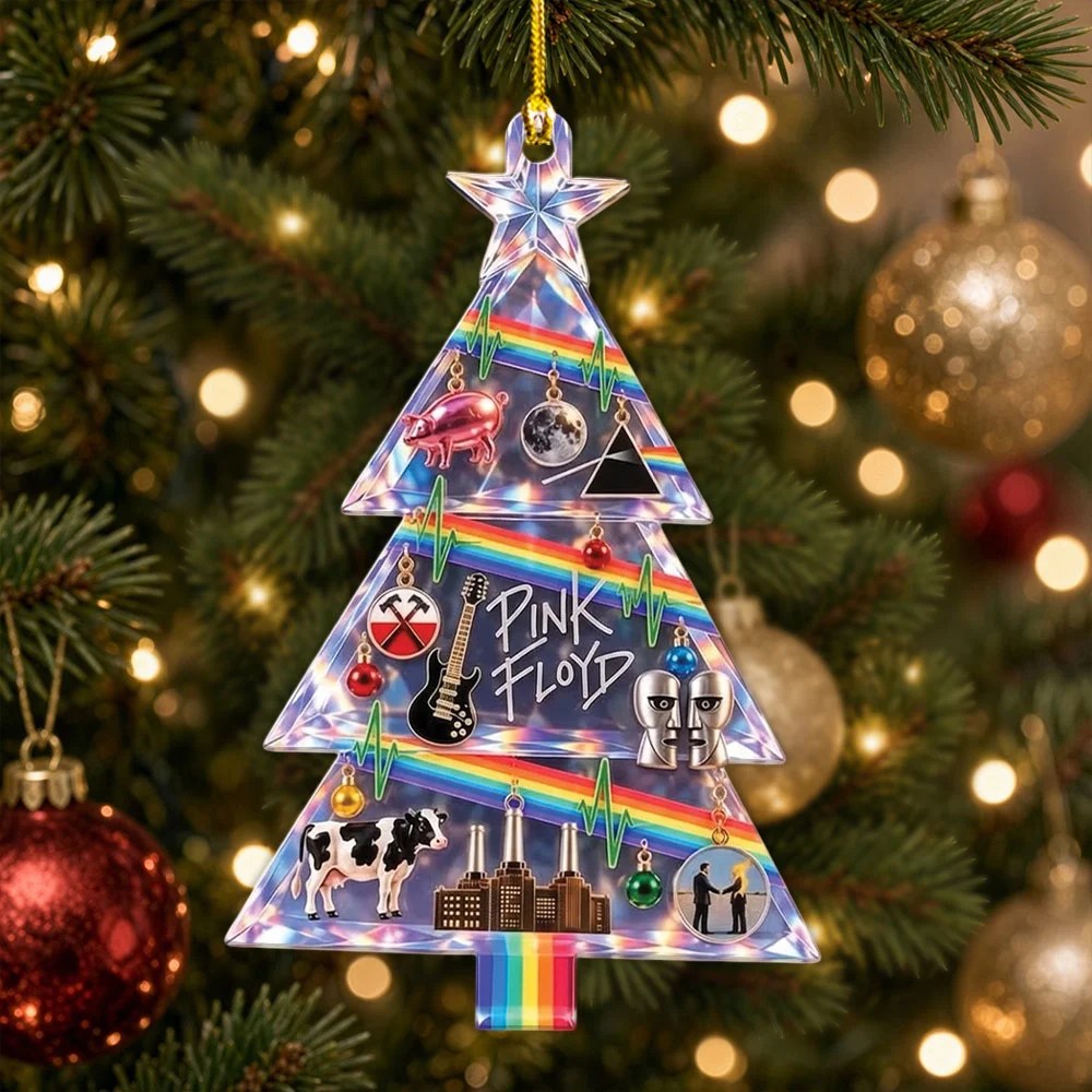 Pink Floyd Custom Shape 2-side Printed Acrylic Ornament – MAITM15280