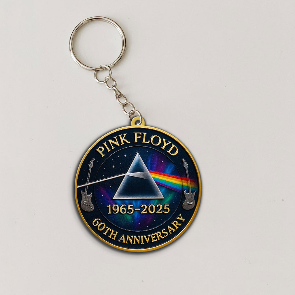 Pink Floyd Custom Shape 2-Side Printed Keychain – MAITM12561