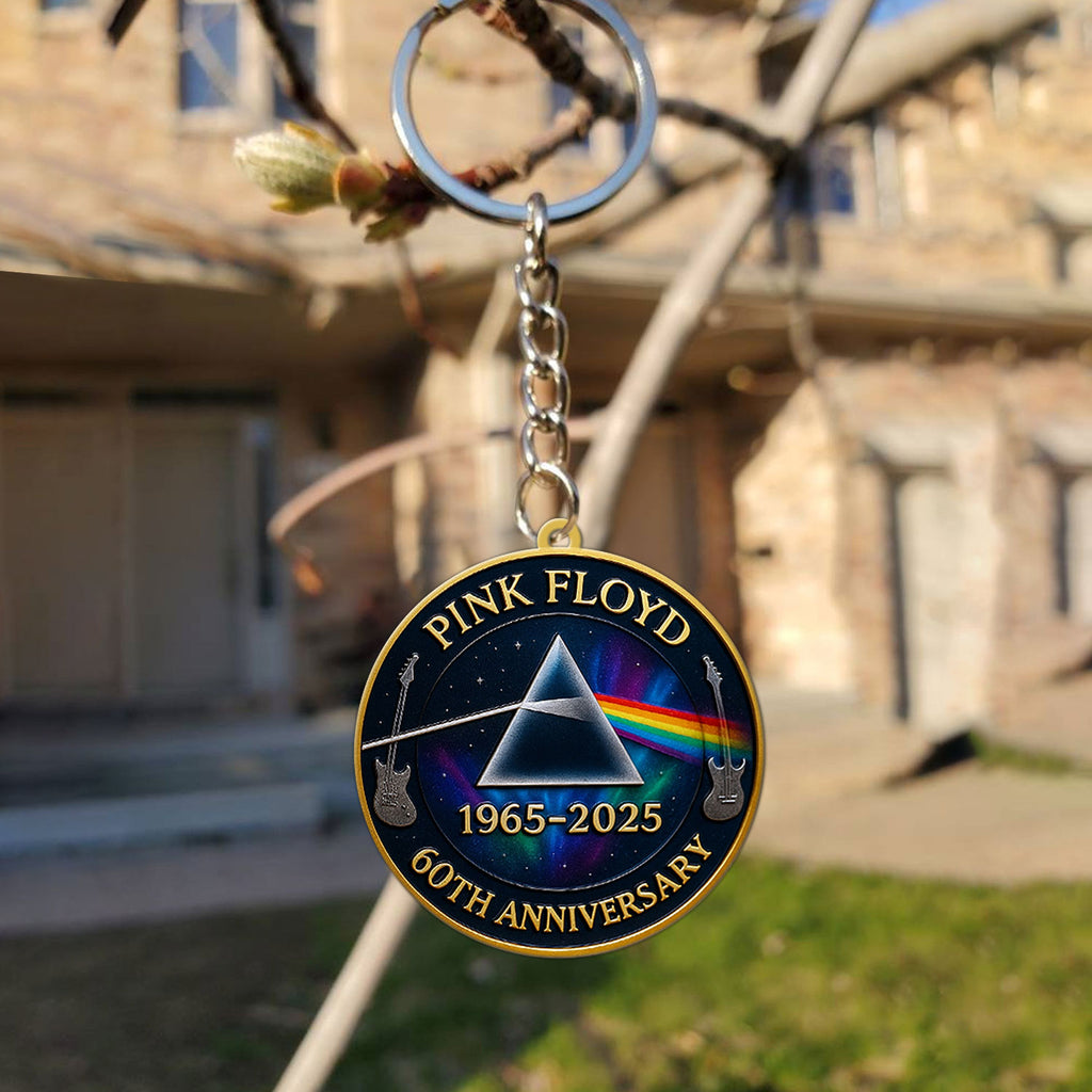 Pink Floyd Custom Shape 2-Side Printed Keychain – MAITM12561
