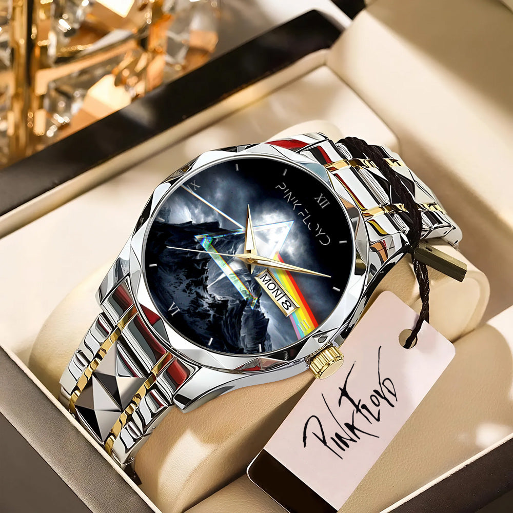 Pink Floyd Alloy Luxury Quartz Watch – GNE 4028