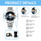 Pink Floyd Alloy Luxury Quartz Watch – GNE 4028