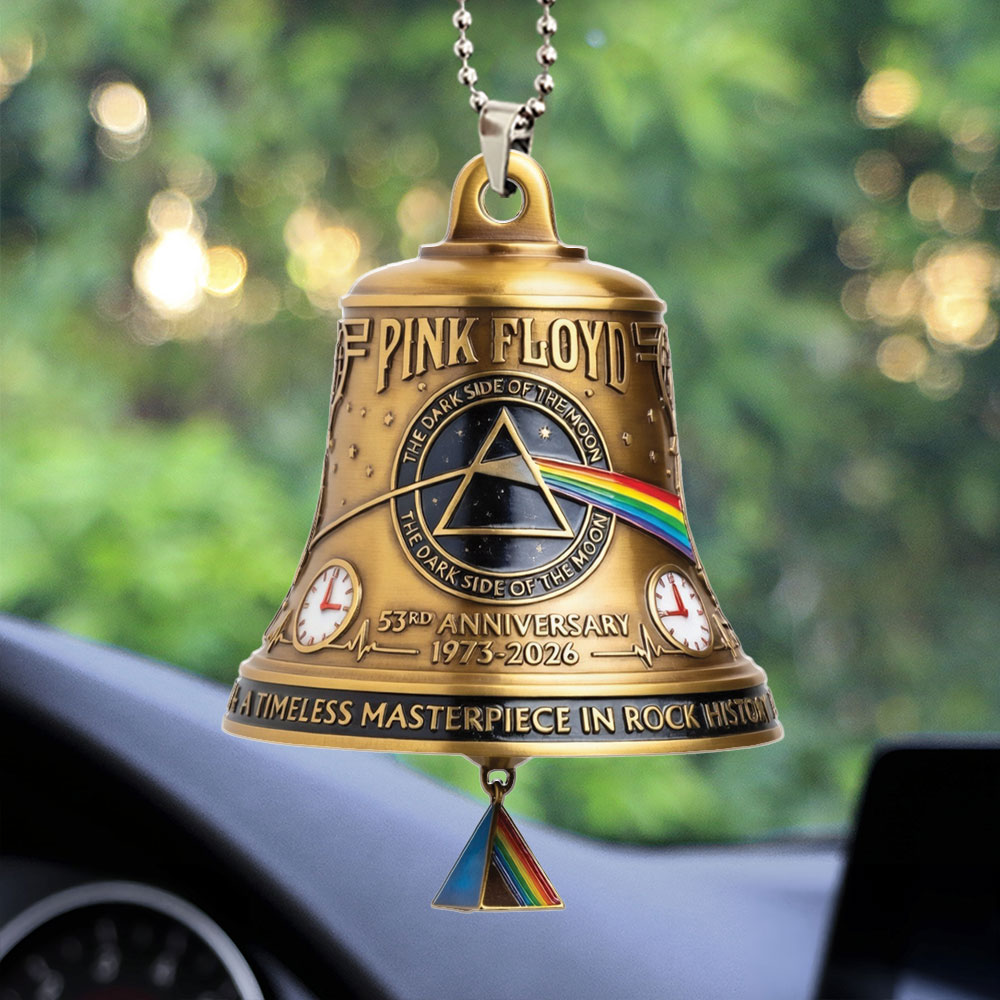 Pink Floyd 53rd Anniversary 2026 Custom shape 2-sided Acrylic Car Ornament – TMTHU4271