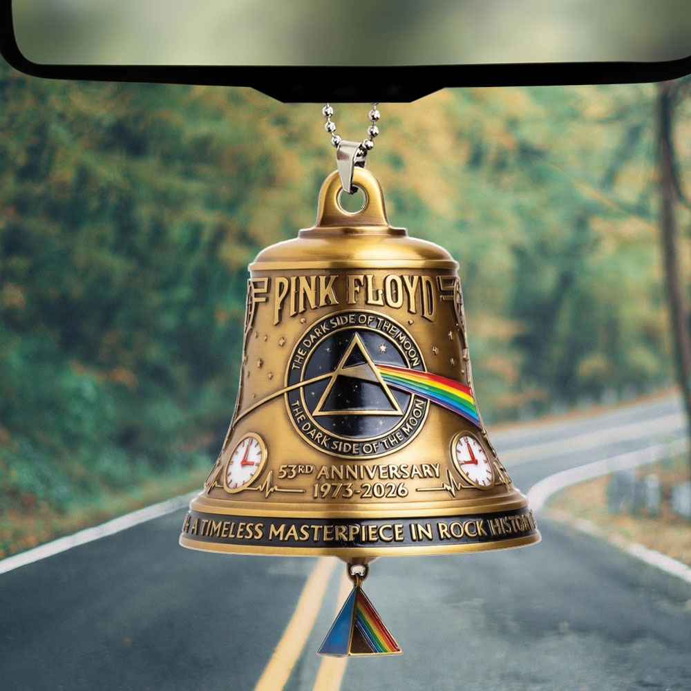 Pink Floyd 53rd Anniversary 2026 Custom shape 2-sided Acrylic Car Ornament – TMTHU4271