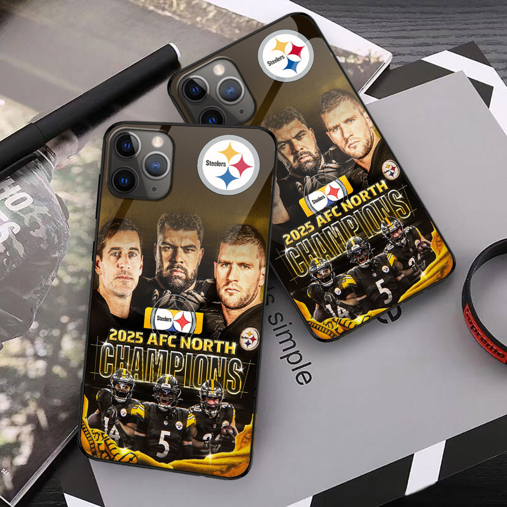 Pittsburgh Steelers 2025 AFC North Champions Phone Case – MAITM14338