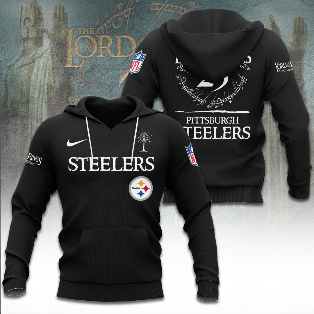 Pittsburgh Steelers x The Lord of The Rings 25 Years 3D Apparel – TANTN19579