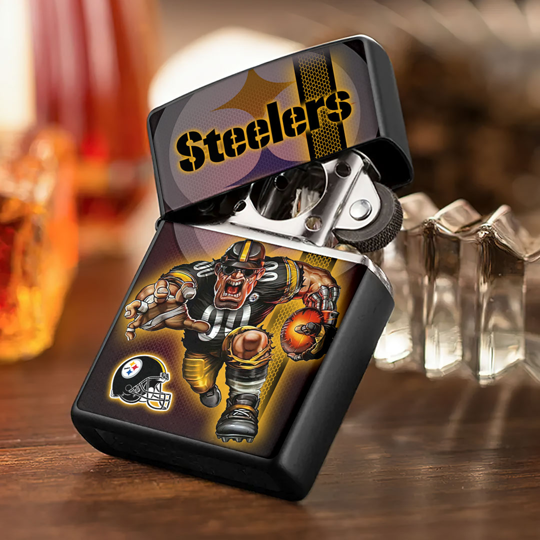 Pittsburgh Steelers Zippo Lighter Case (No Insert) – HOATT13022