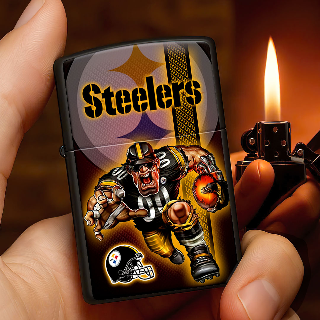 Pittsburgh Steelers Zippo Lighter Case (No Insert) – HOATT13022
