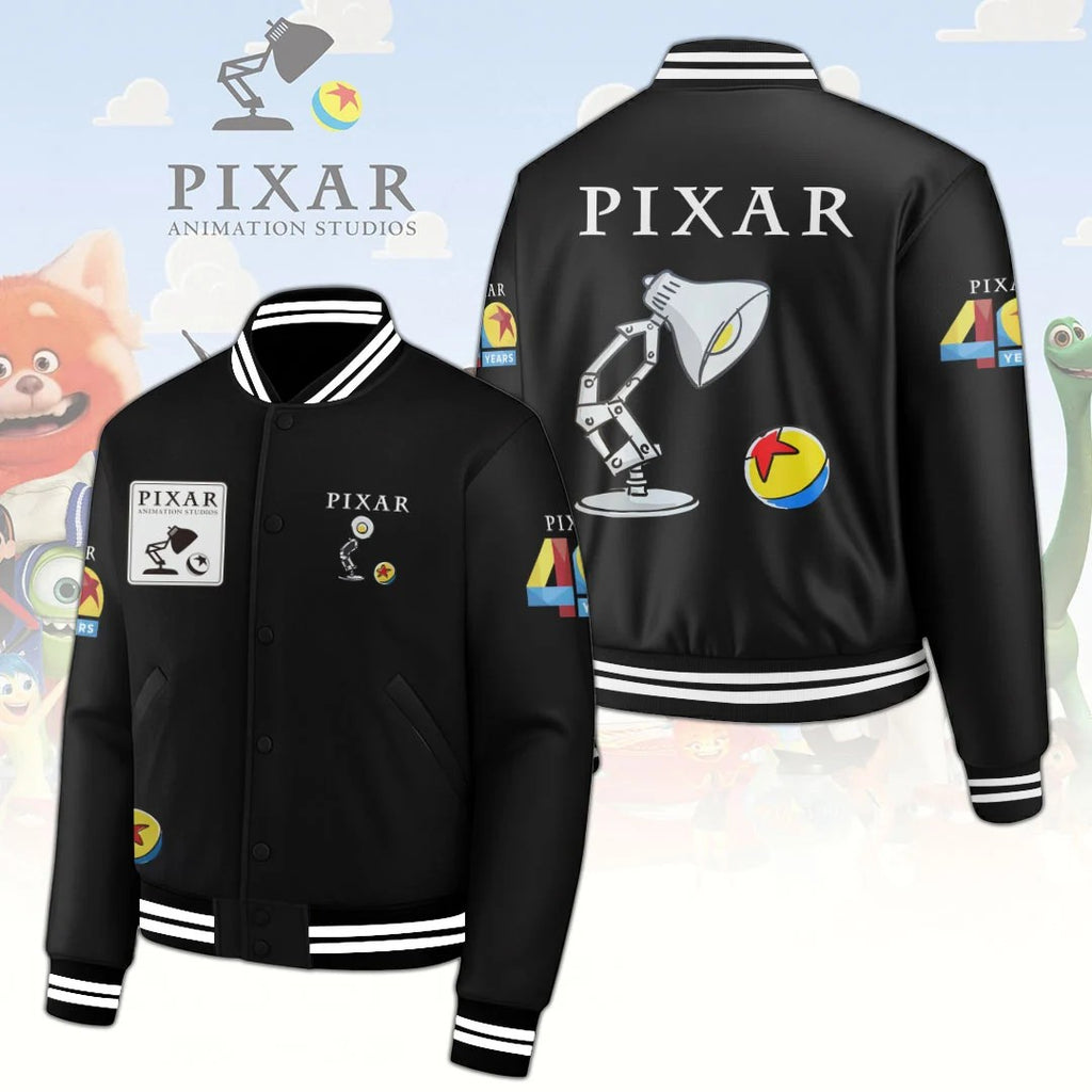 Pixar Animation Studios 40th Anniversary Varsity Jacket – TANTN25070