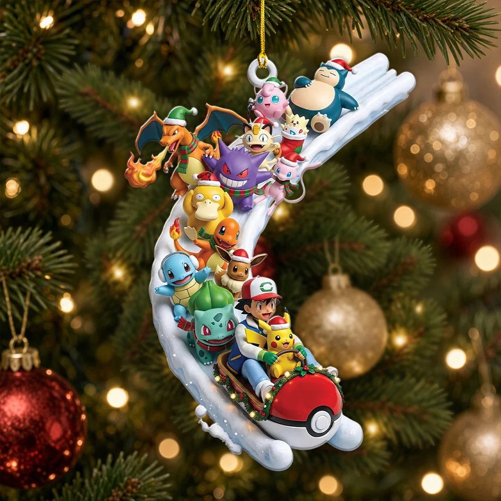 Pokemon Custom Shape 2-side Printed Acrylic Ornament – MAITM15506