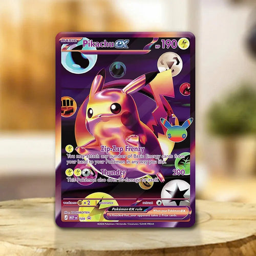 Pokemon TCG 30th Anniversary Custom Shape Acrylic Plaque – GNE9186