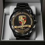 Porsche Stuttgart Black Stainless Steel Watch – TANTN20824