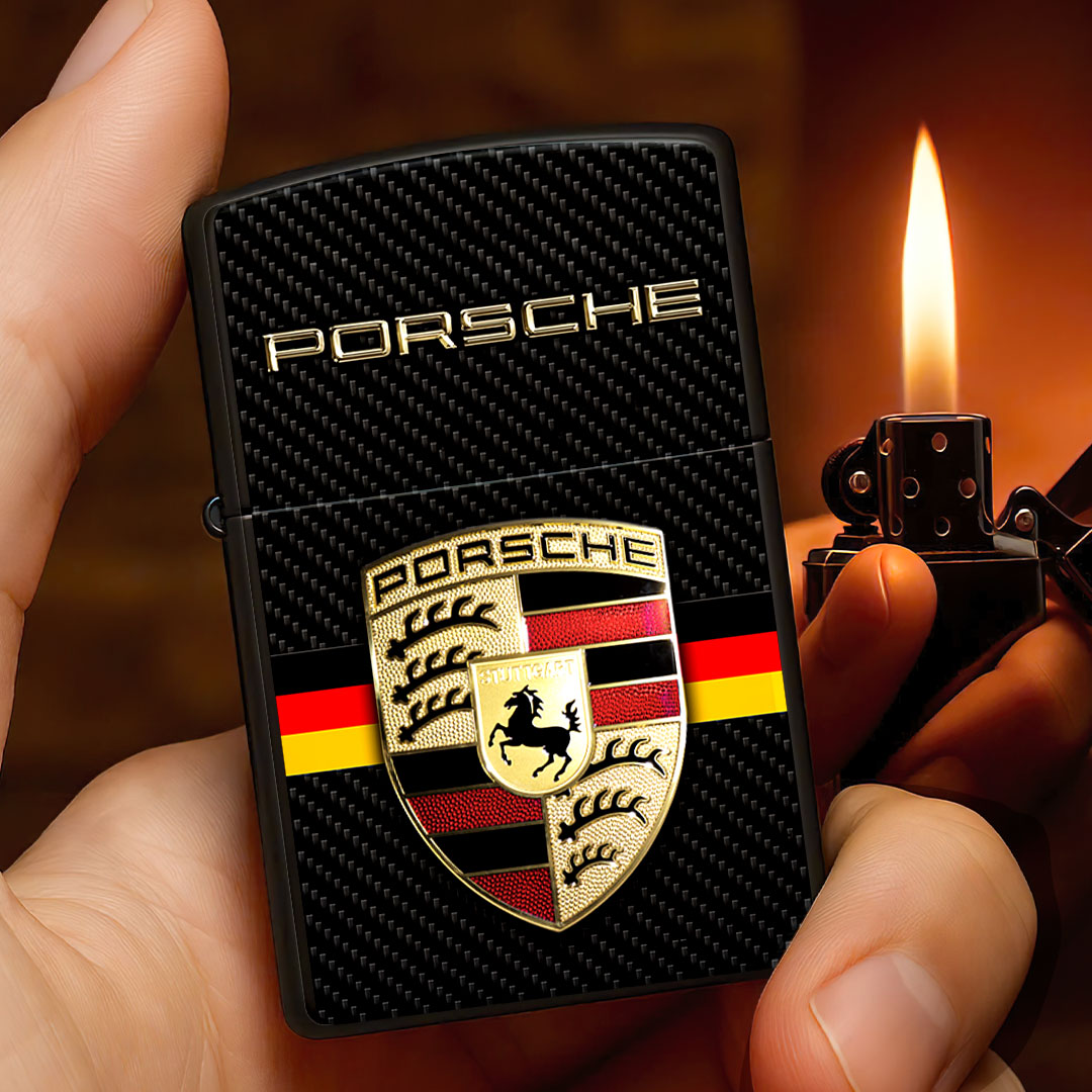 Porsche Zippo Lighter Case (No Insert) – TMTHU2109