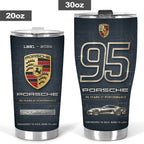 Personalized Porsche 95th Anniversary Tumbler Cup – TMTHU3127