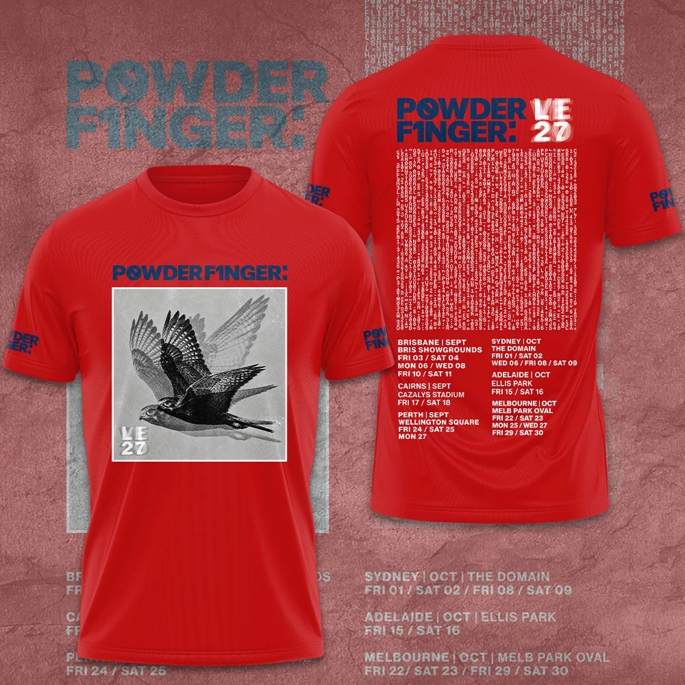 Powderfinger Live 2027 3D Apparel – GNE9073