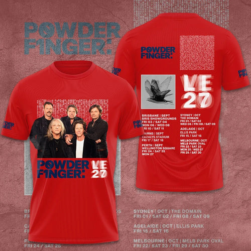 Powderfinger Live 2027 3D Apparel – GNE9074