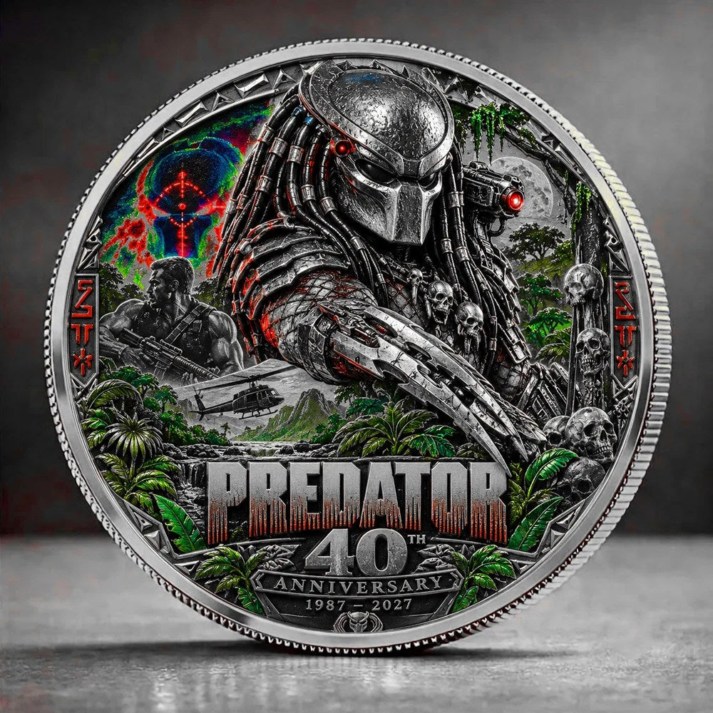 Predator 40th Anniversary Commemorative Coin – GNE8826