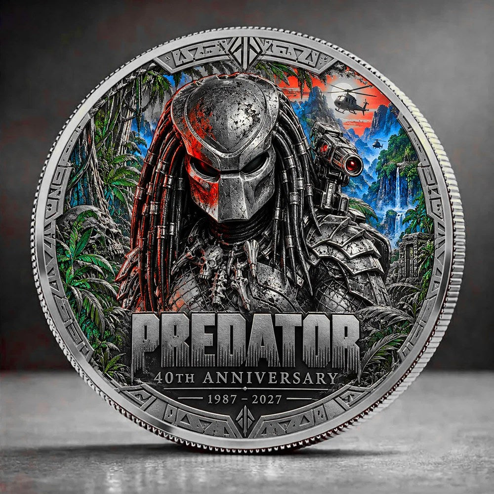 Predator 40th Anniversary Commemorative Coin – GNE8827