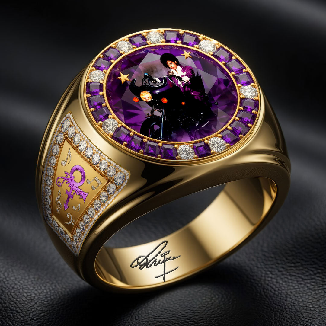 Prince 3D Engraved Ring – HOATT18264