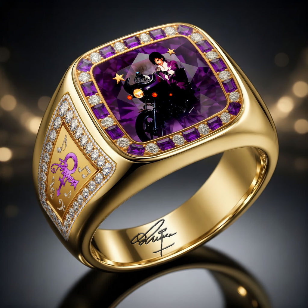 Prince 3D Engraved Ring – HOATT18264