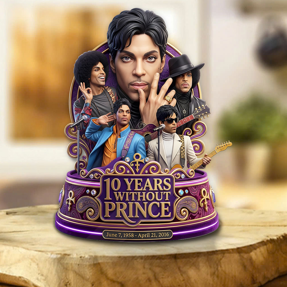 Prince Custom Shape Acrylic Plaque – TMTHU6491
