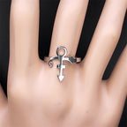 Prince Memorial Symbol Stainless Steel Ring – MAITMDROP055