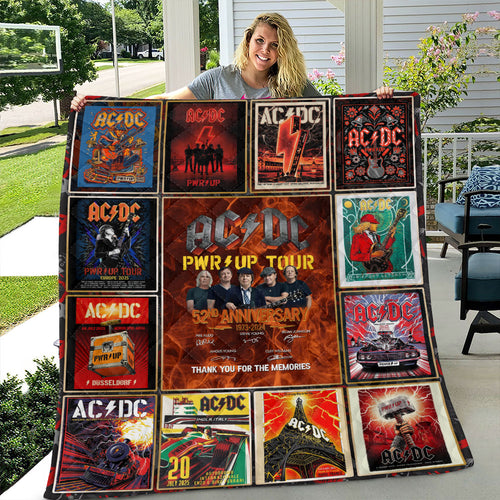 AC/DC Quilt Blanket – TMTHU501